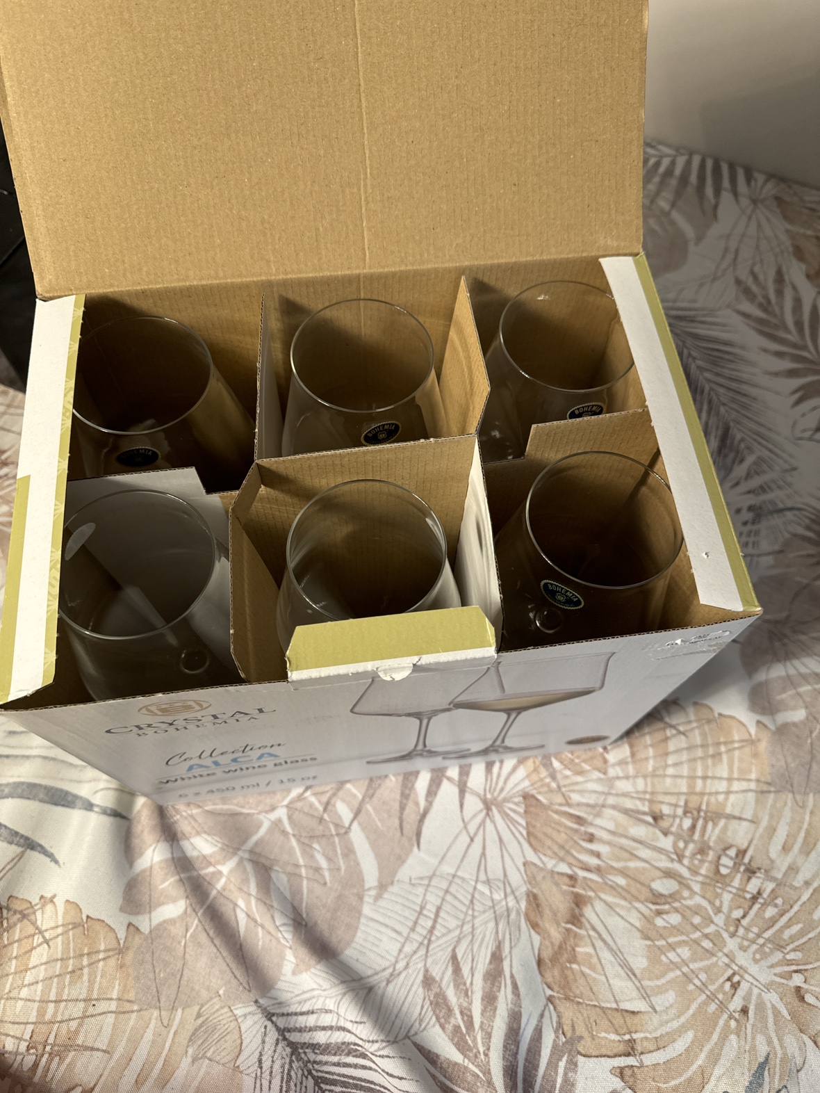 6 Whit wine glasses - photo 5