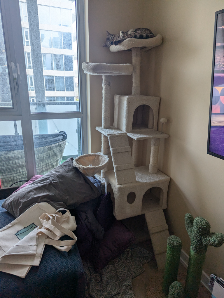 #freecycle -  Free cat tree! pending pick up