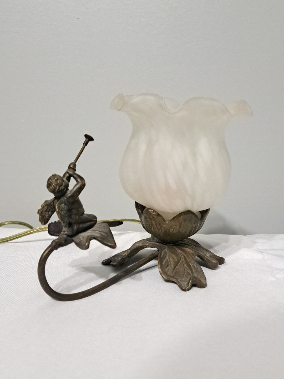 Antique Desk Lamp Brass - photo 4