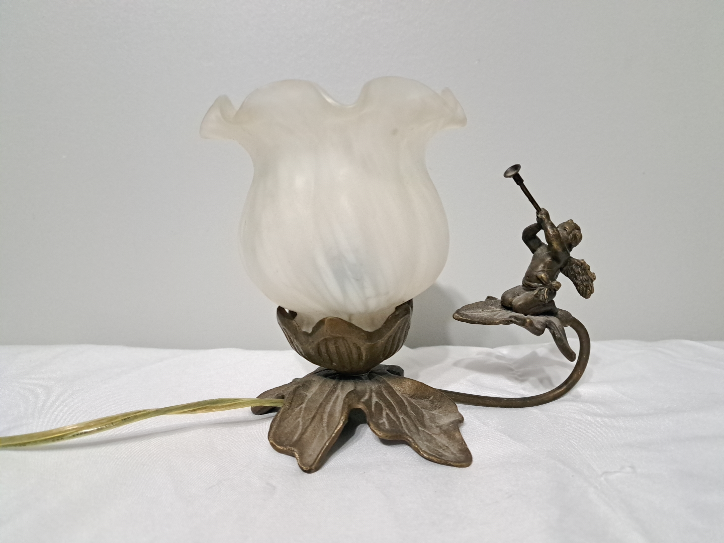 Antique Desk Lamp Brass - photo 5