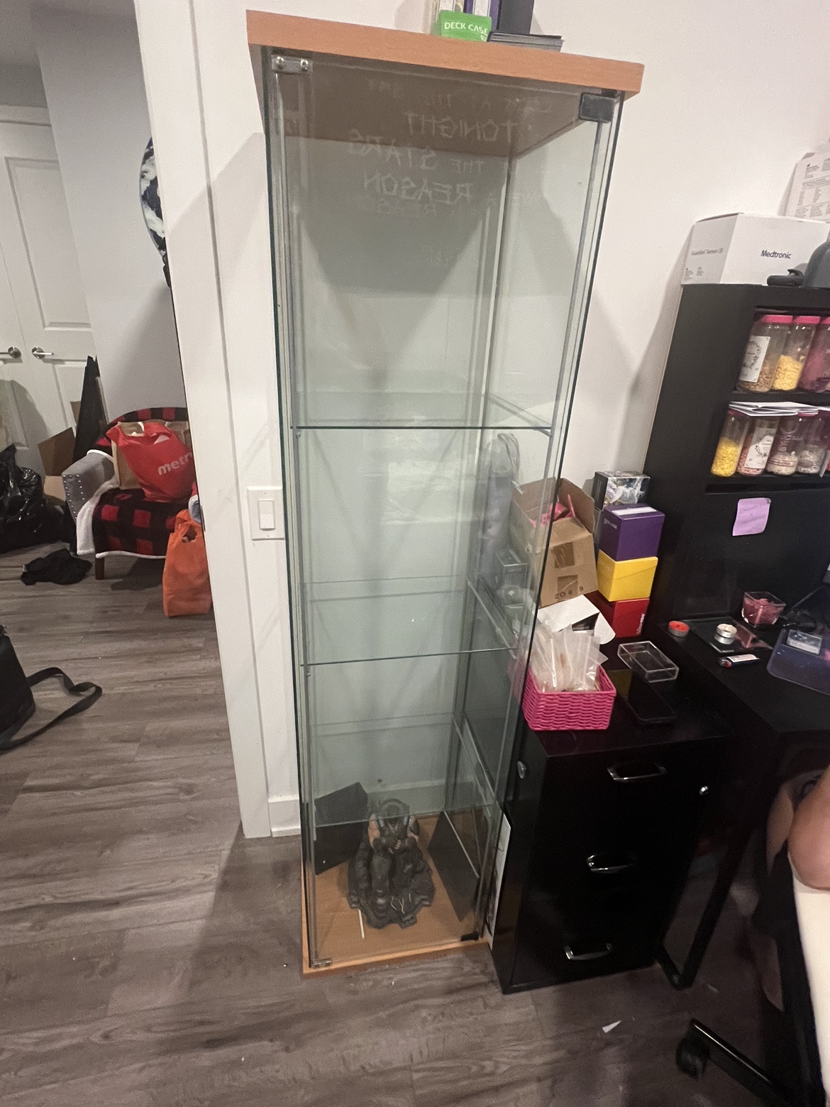 4 tier glass cabinet - photo 3