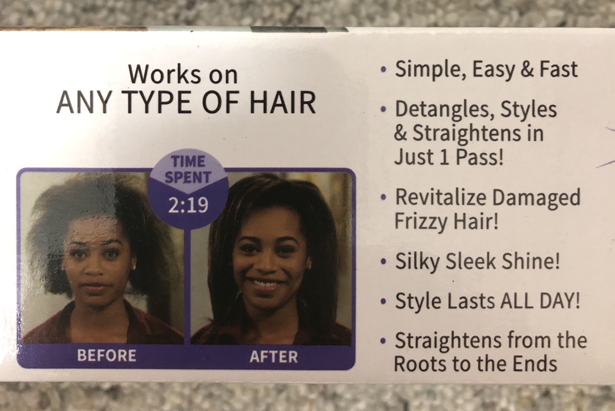 Brandnew quick and straight salon hair brush image indicator(4)