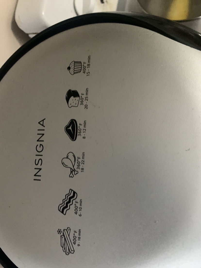 Digital air fryer image indicator(2)