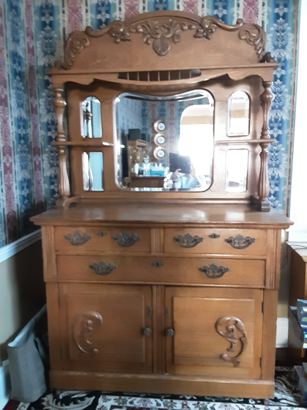 Antique Oak  Sideboard