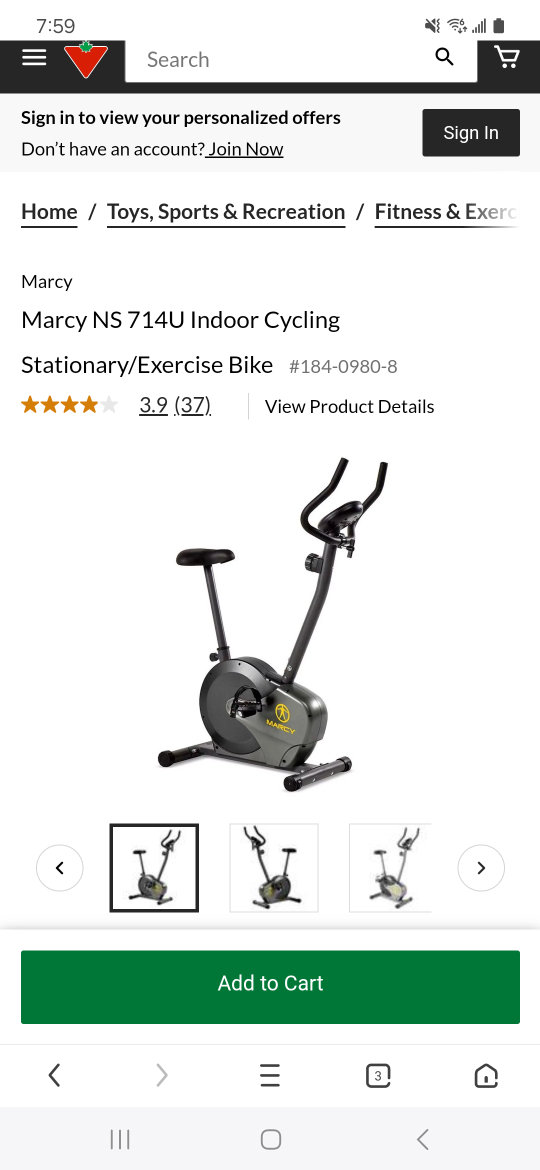 upright bicycle
