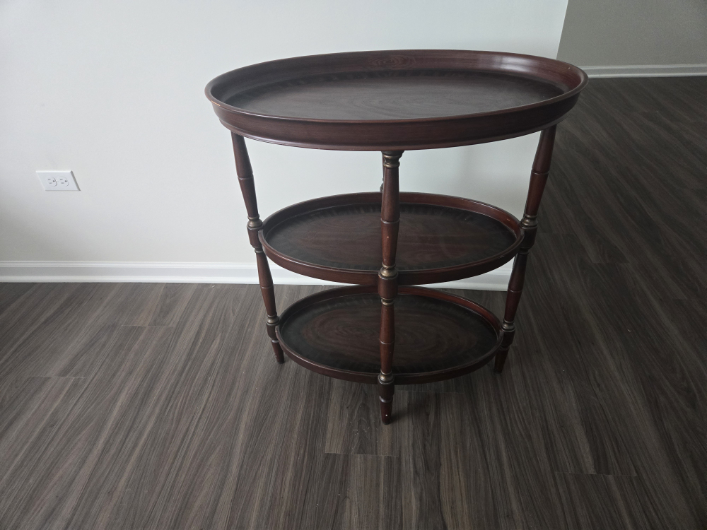 Three Tiered Side/Display Table
