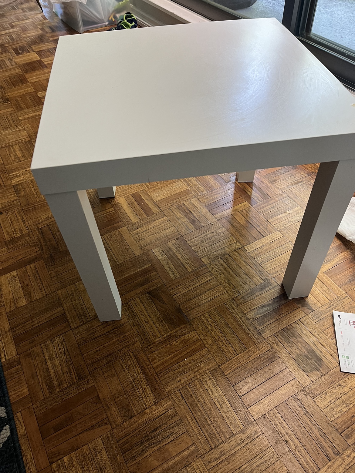 White side table - photo 2