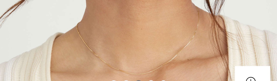 Mejuri Baby Box Necklace - photo 2