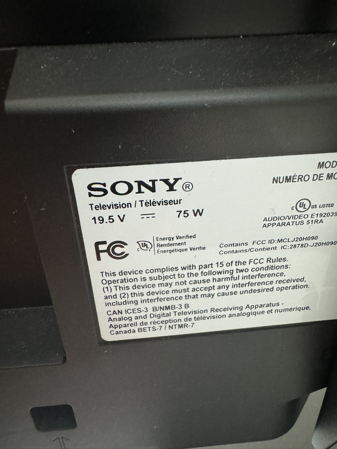 SONY BRAVIA 48” SMART TV image indicator(3)