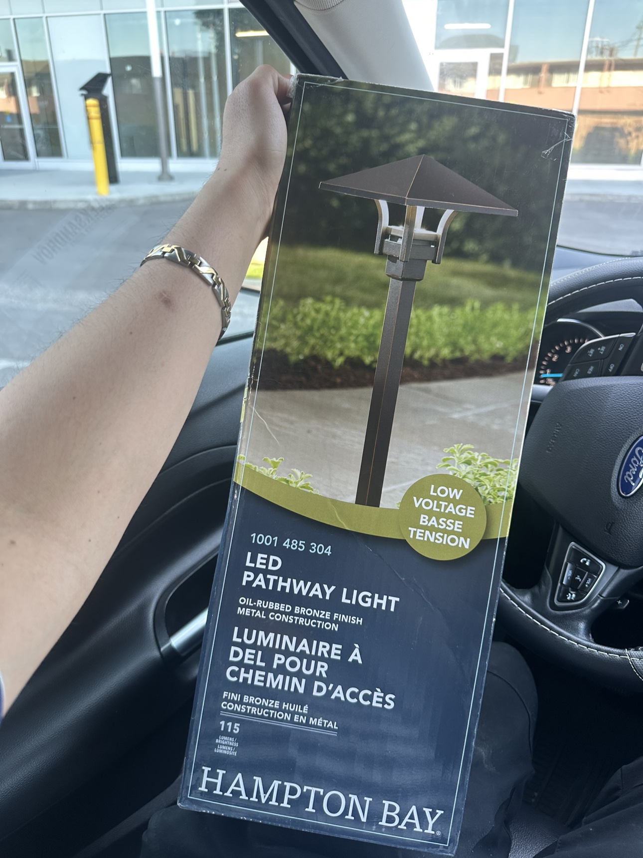 LED PATHWAY LIGHT 6 in DIA x 24.6 in H thumbnail