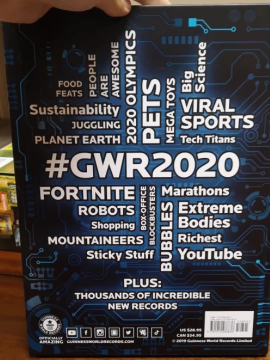 2020 Guiness World Records Book - photo 2