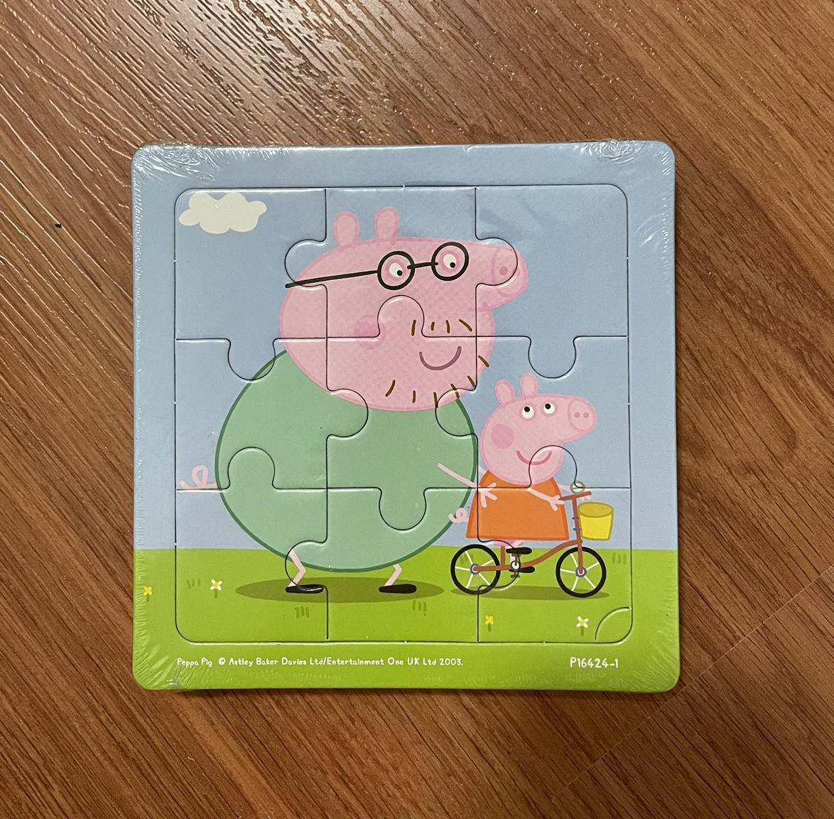Peppa pig puzzles - new (set of 6 puzzles)
