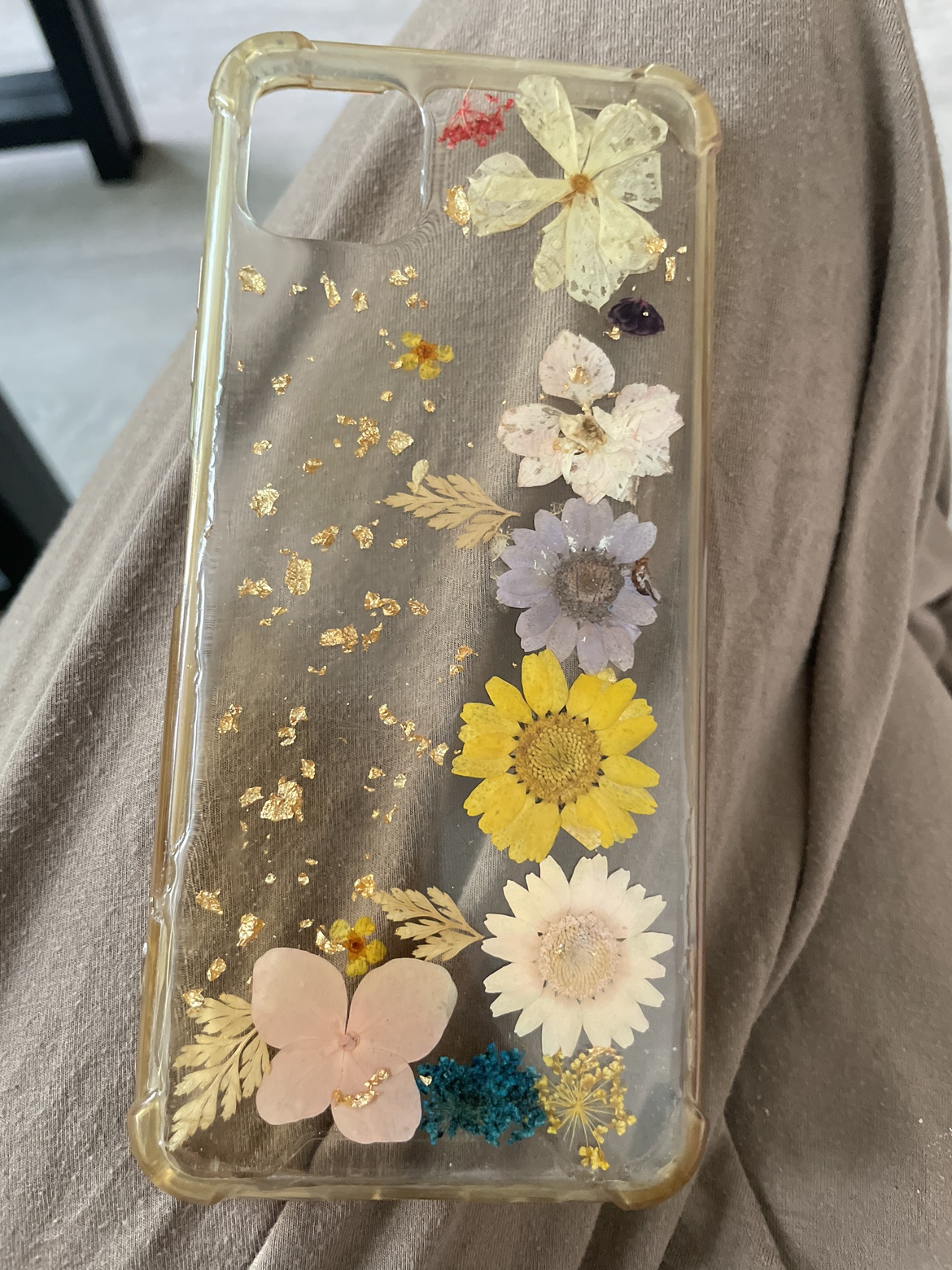 Original dried flower petals phone cover ⚽️