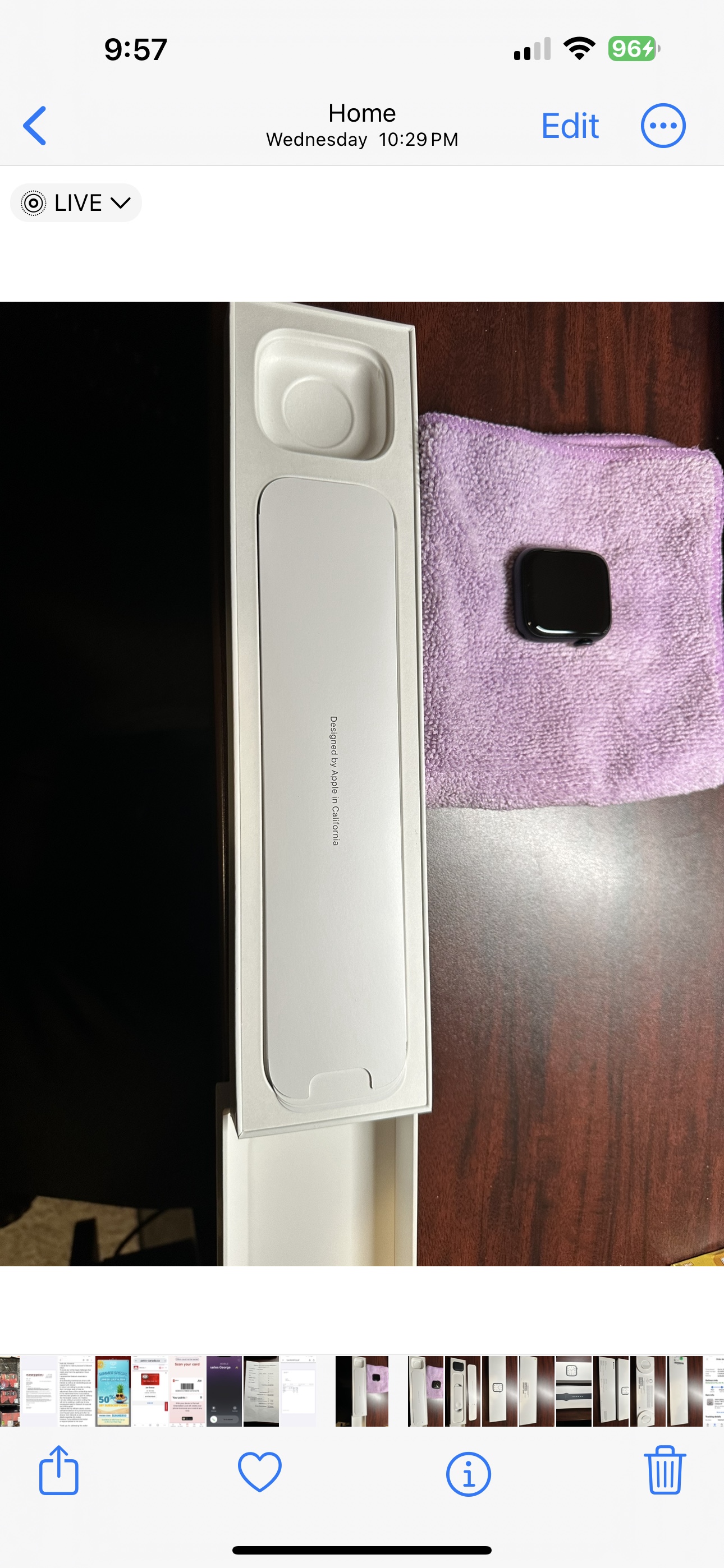 New Open Box Apple Watch Series 7 gps cellular - photo 5