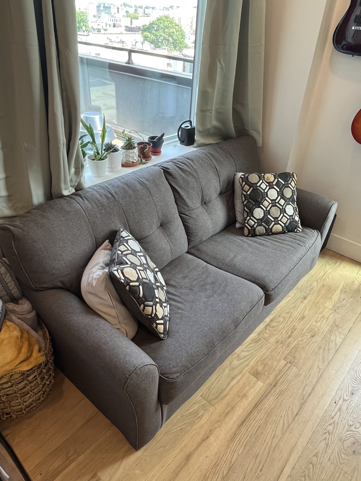 Dark Grey Couch - comfortable - photo 2