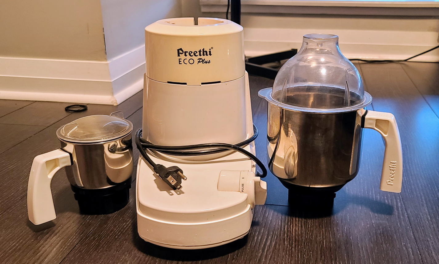 Preethi Mixer & Grainder with 2 Jars