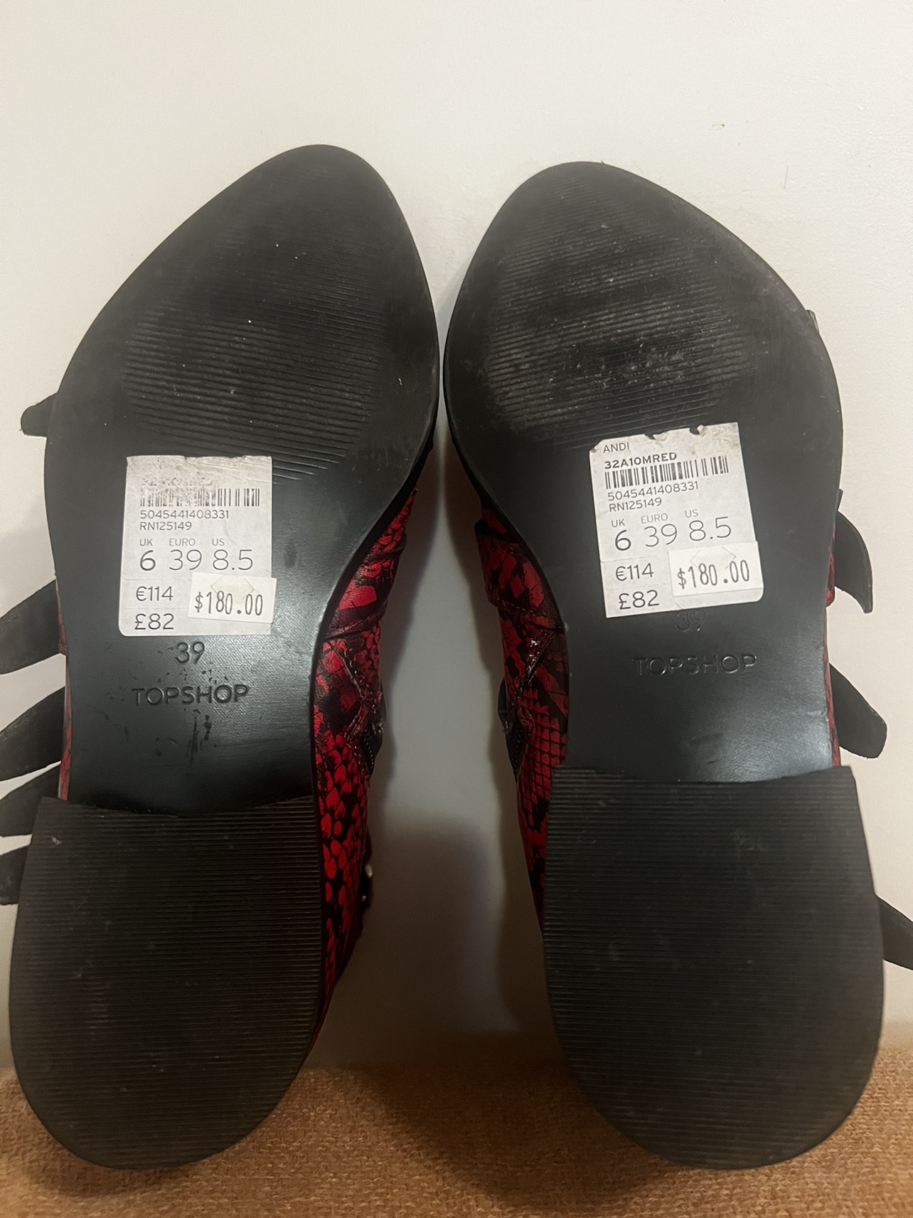 New Python Red Booties image indicator(3)