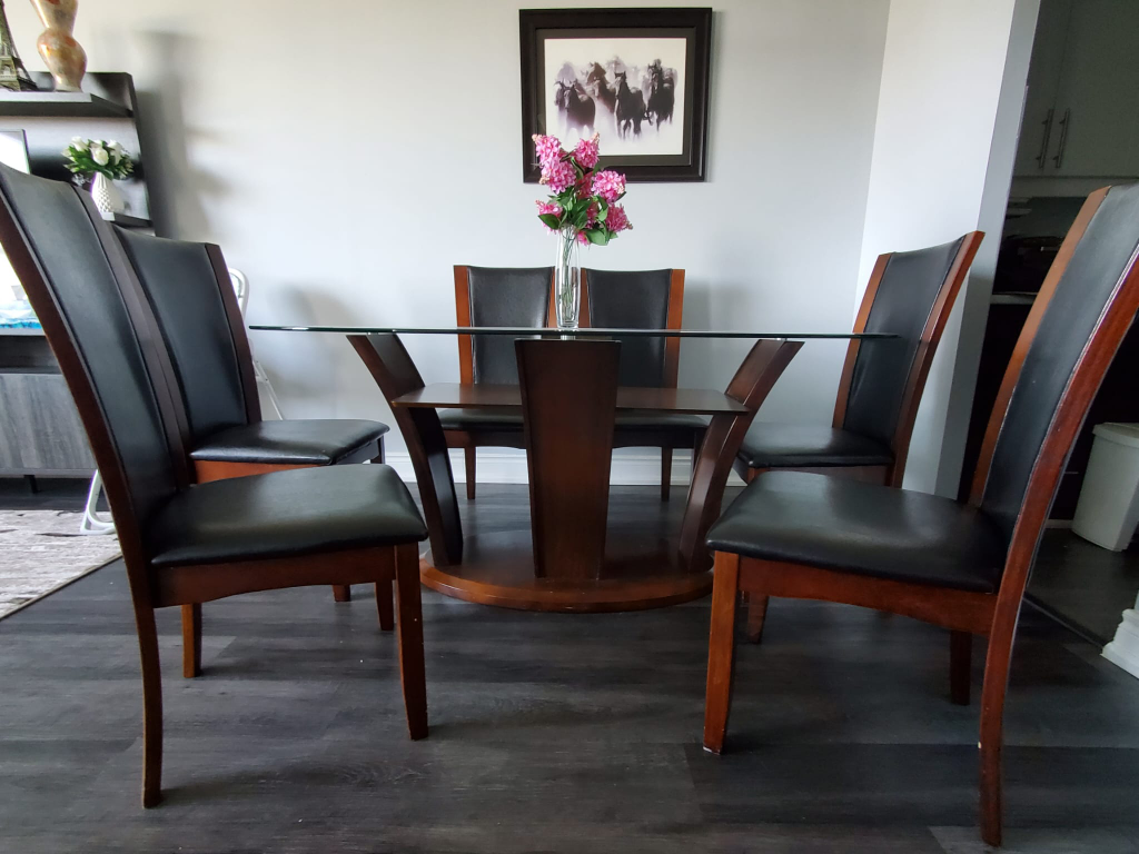 Dining table set with 6 chairs - photo 3