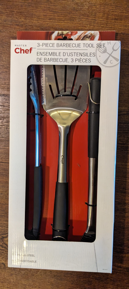 Master Chef 3-Piece BBQ Tool Set $20 OBO