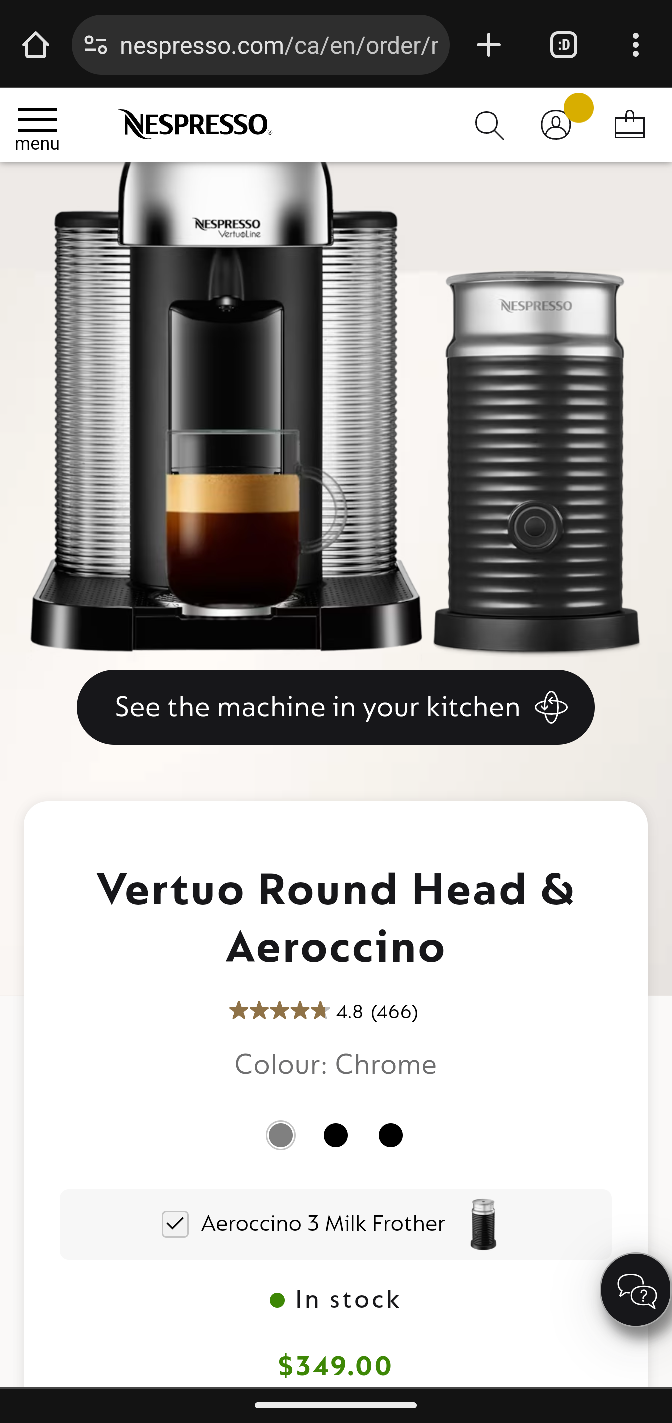 Nespresso coffee machine - photo 2