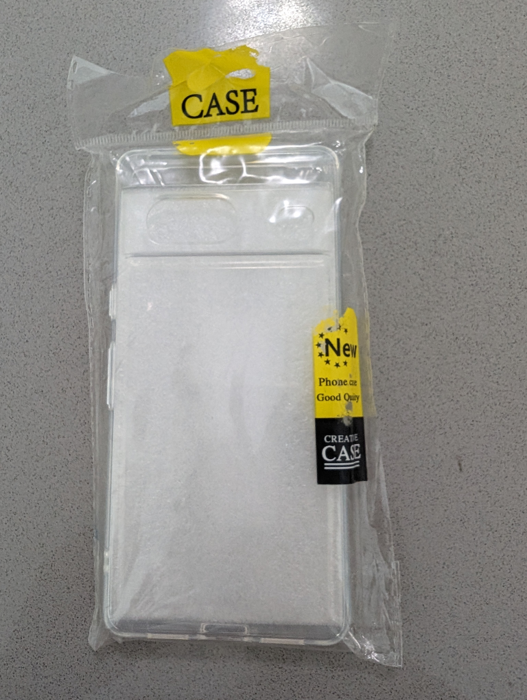 ⚽New Google clear pixel 7 phone case