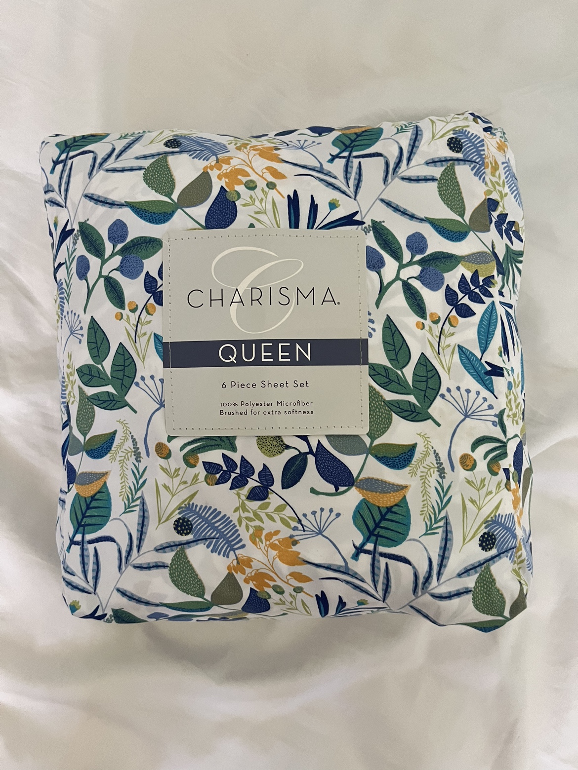 Queen size bedsheet for sale ( 6 piece set, brand new set)