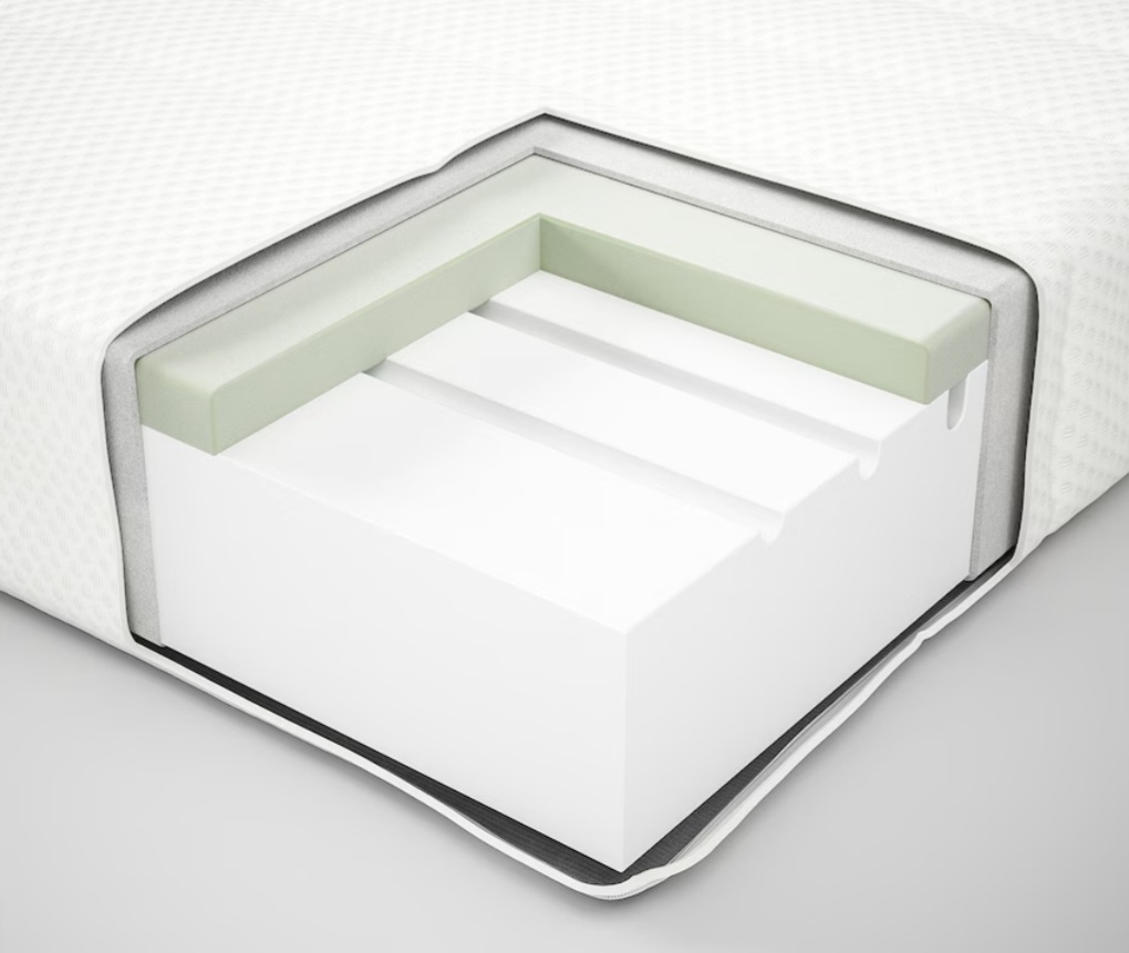 King size IKEA foam mattress (ÅSBYGDA). Like new! Move sale! - photo 4