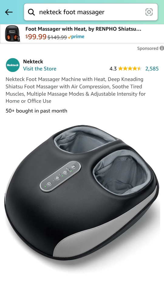 BRAND NEW Foot Massager Machine thumbnail