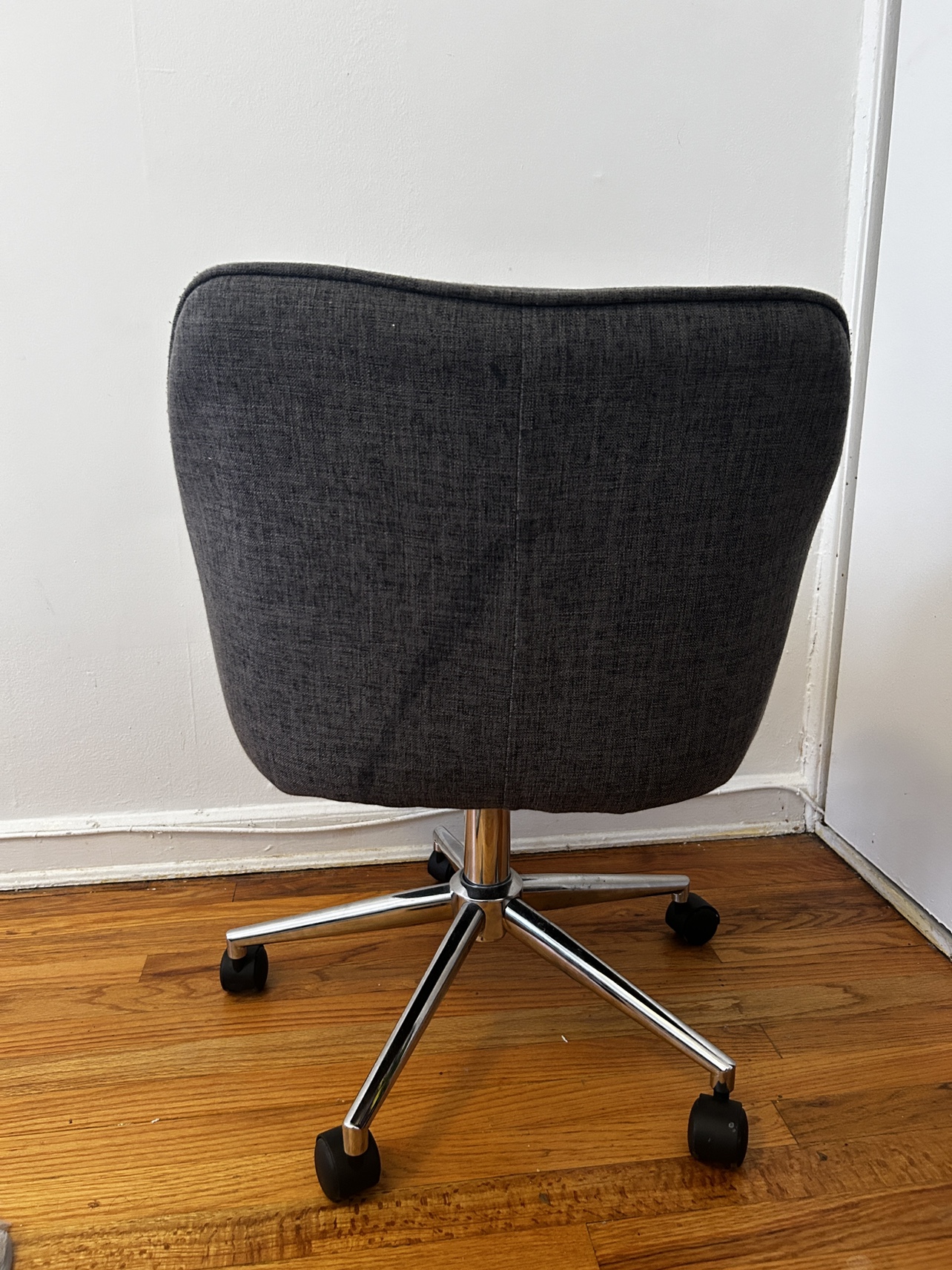 Alcaraz Fabric Office Chair with Chrome Base - photo 5