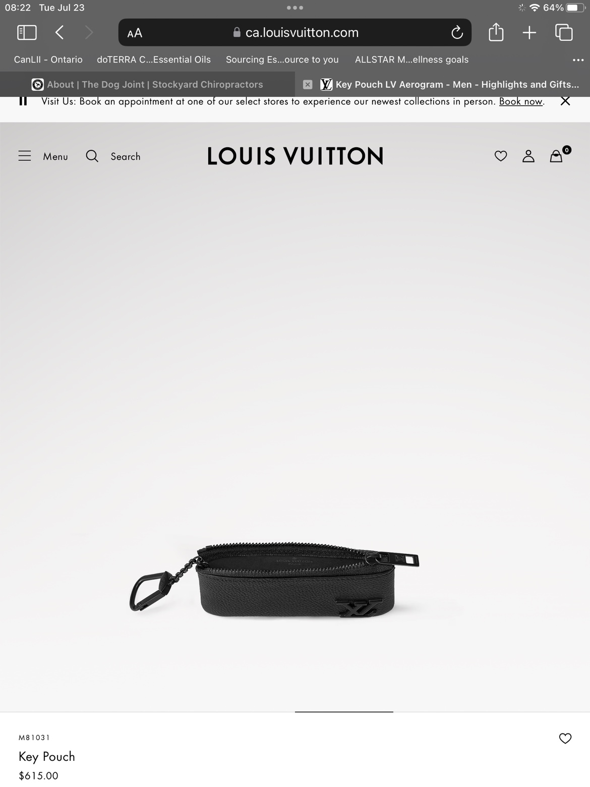 Louis Vuitton Key Pouch image indicator(7)