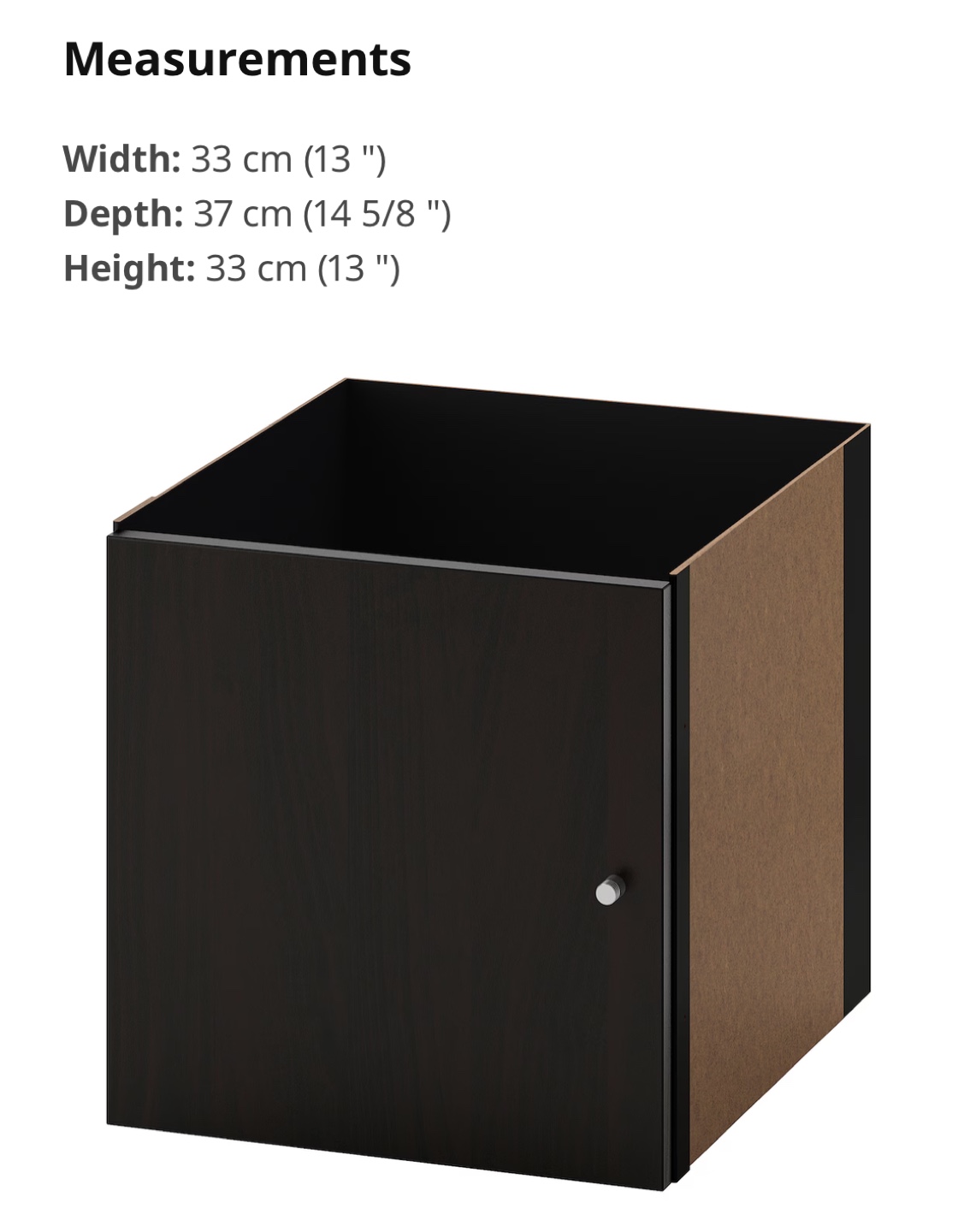 IKEA KALLAX with door/drawer inserts image indicator(7)