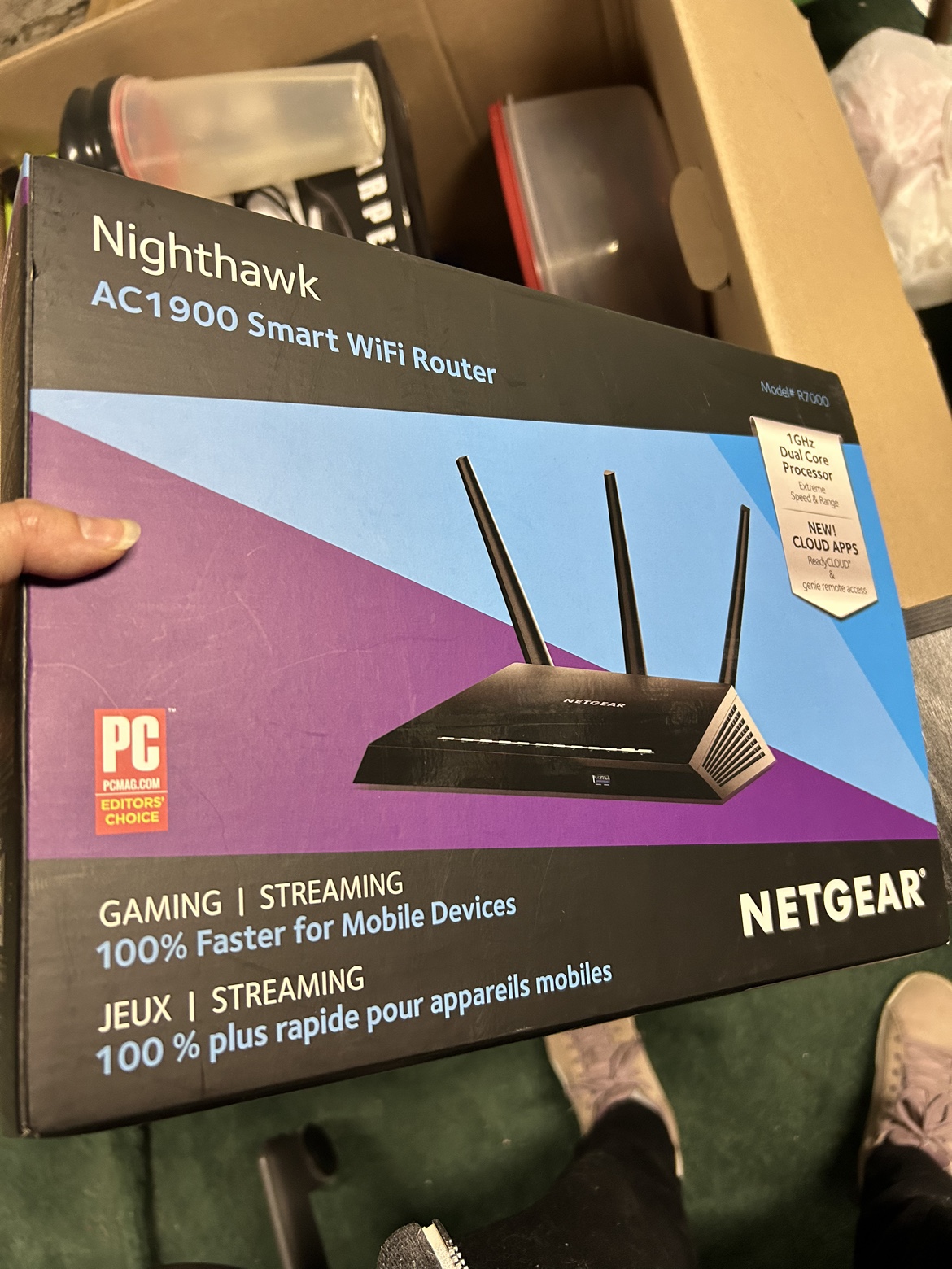 Netgear Nighthawk Smart WiFi Router AC1900
