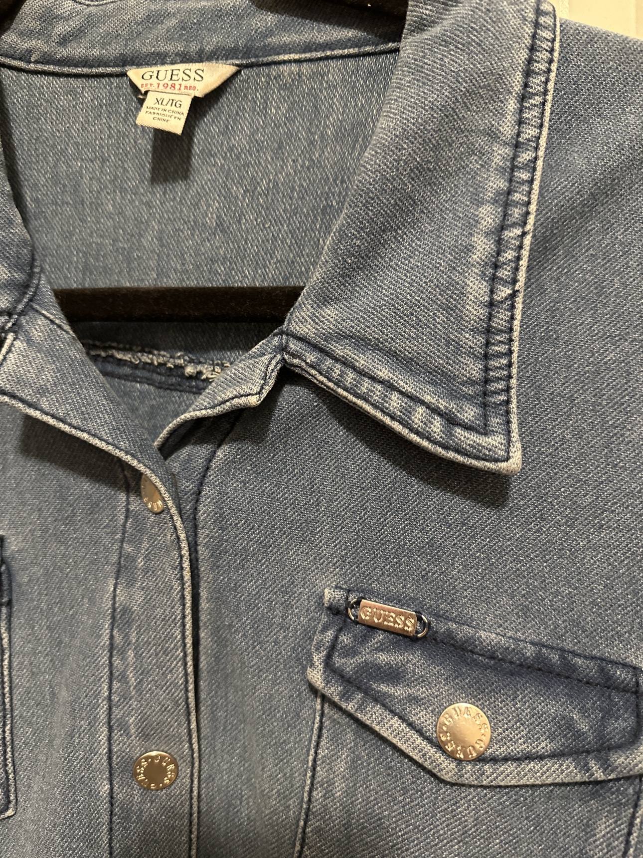 Beautiful denim short dress (GUESS) image indicator(3)