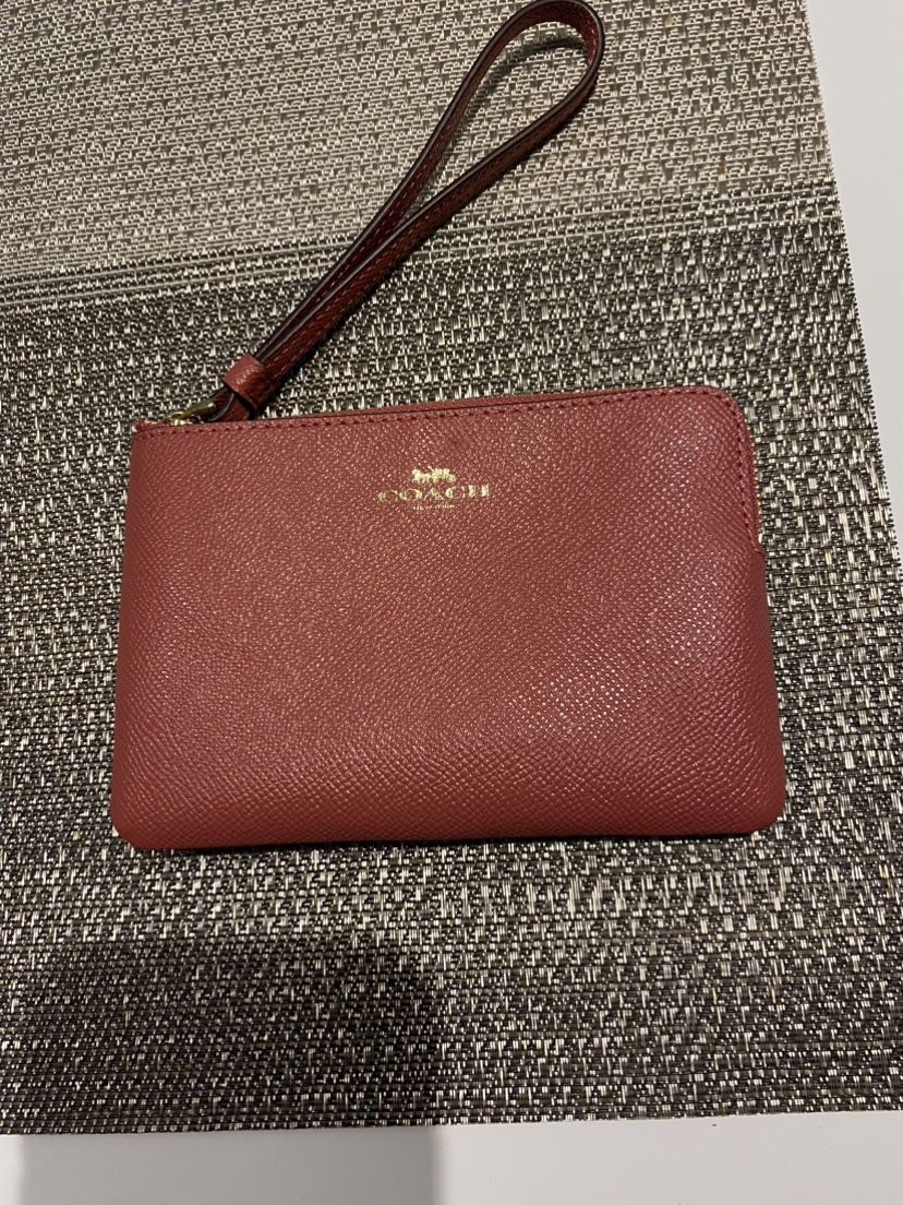 Coach wristlet purse - new 6”x4” thumbnail
