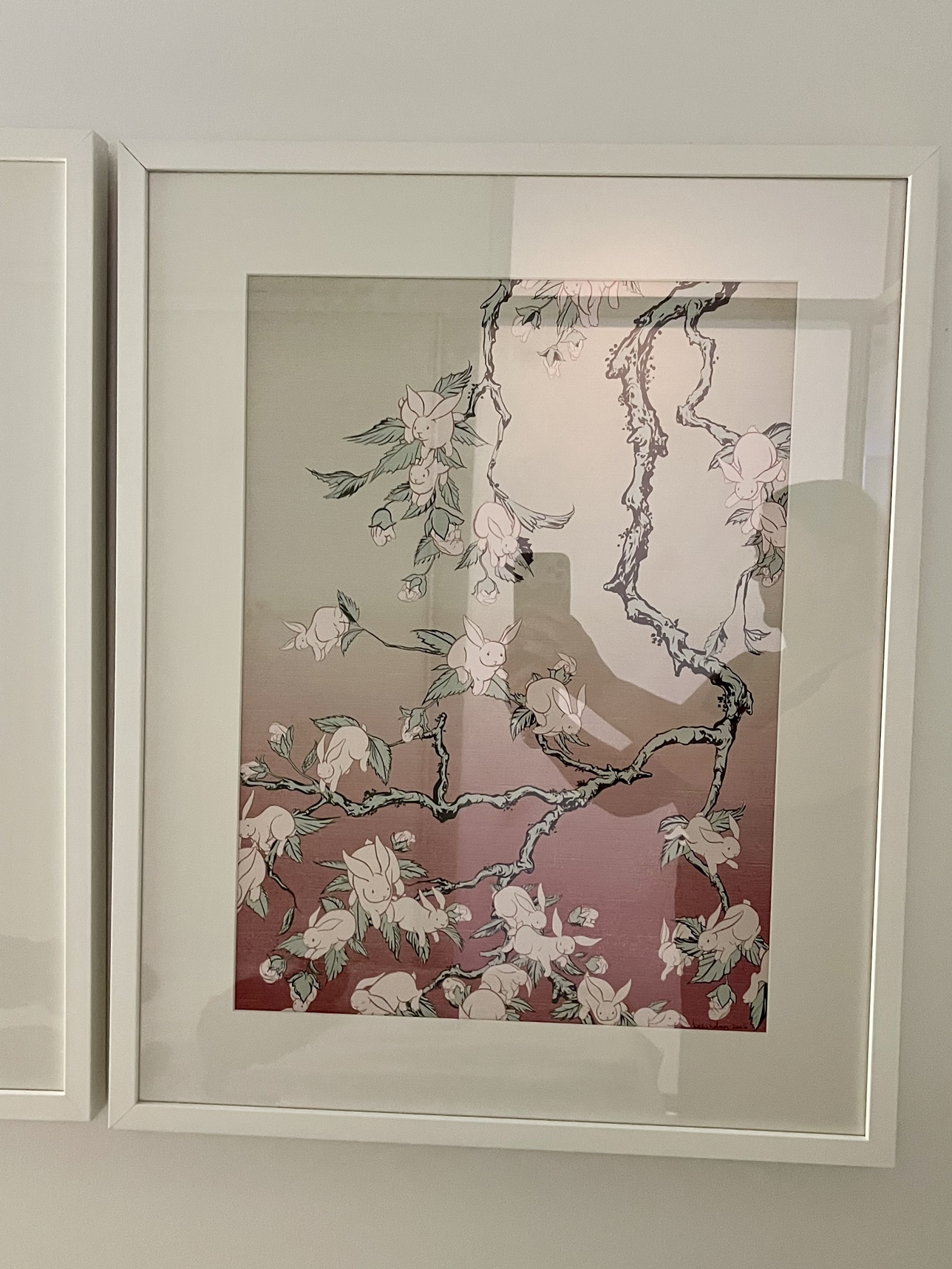 Kozyndan the bunnies series of 3 signed prof framed image indicator(7)