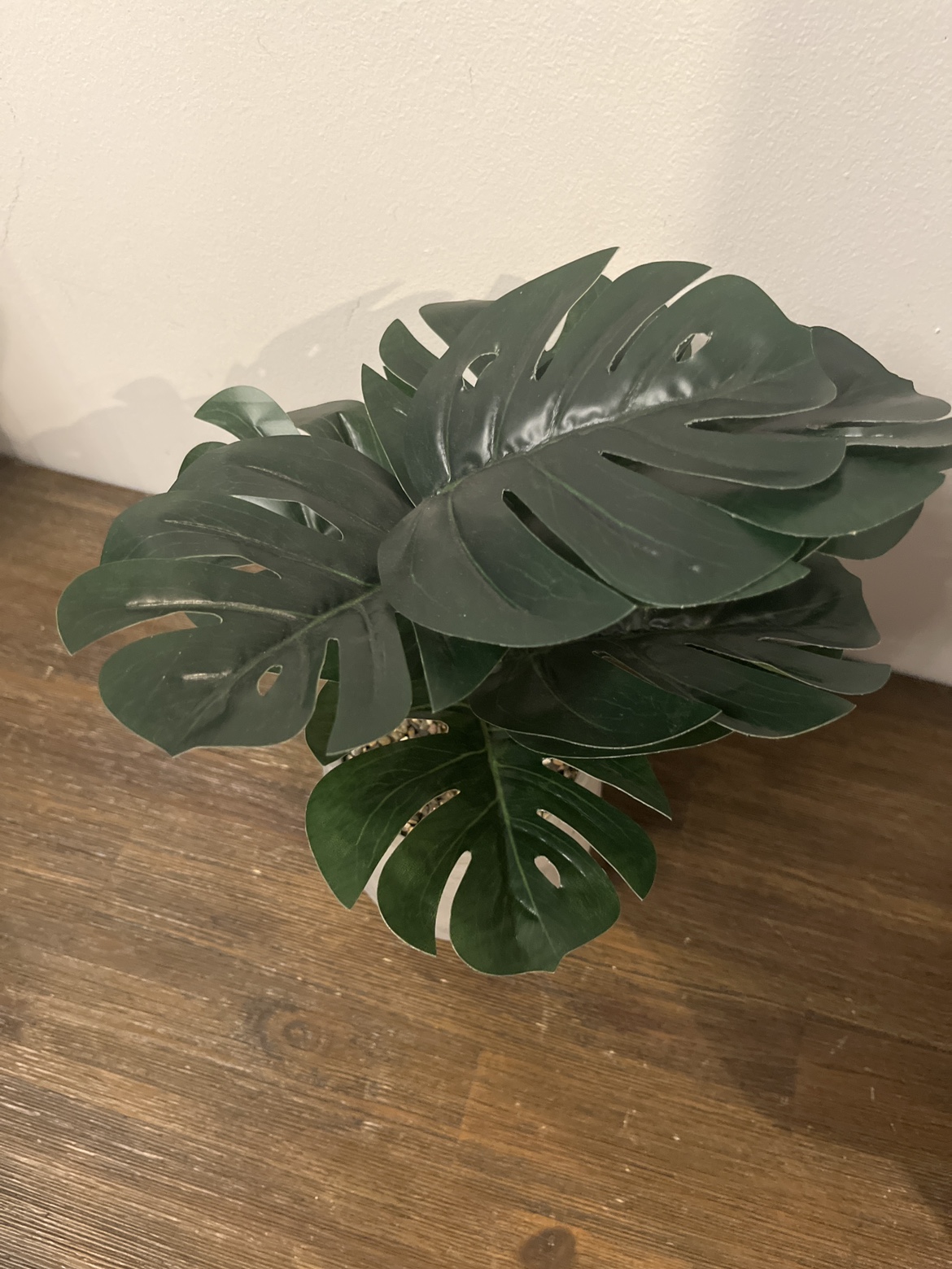 Faux Potted Monstera Plant 10” image indicator(2)