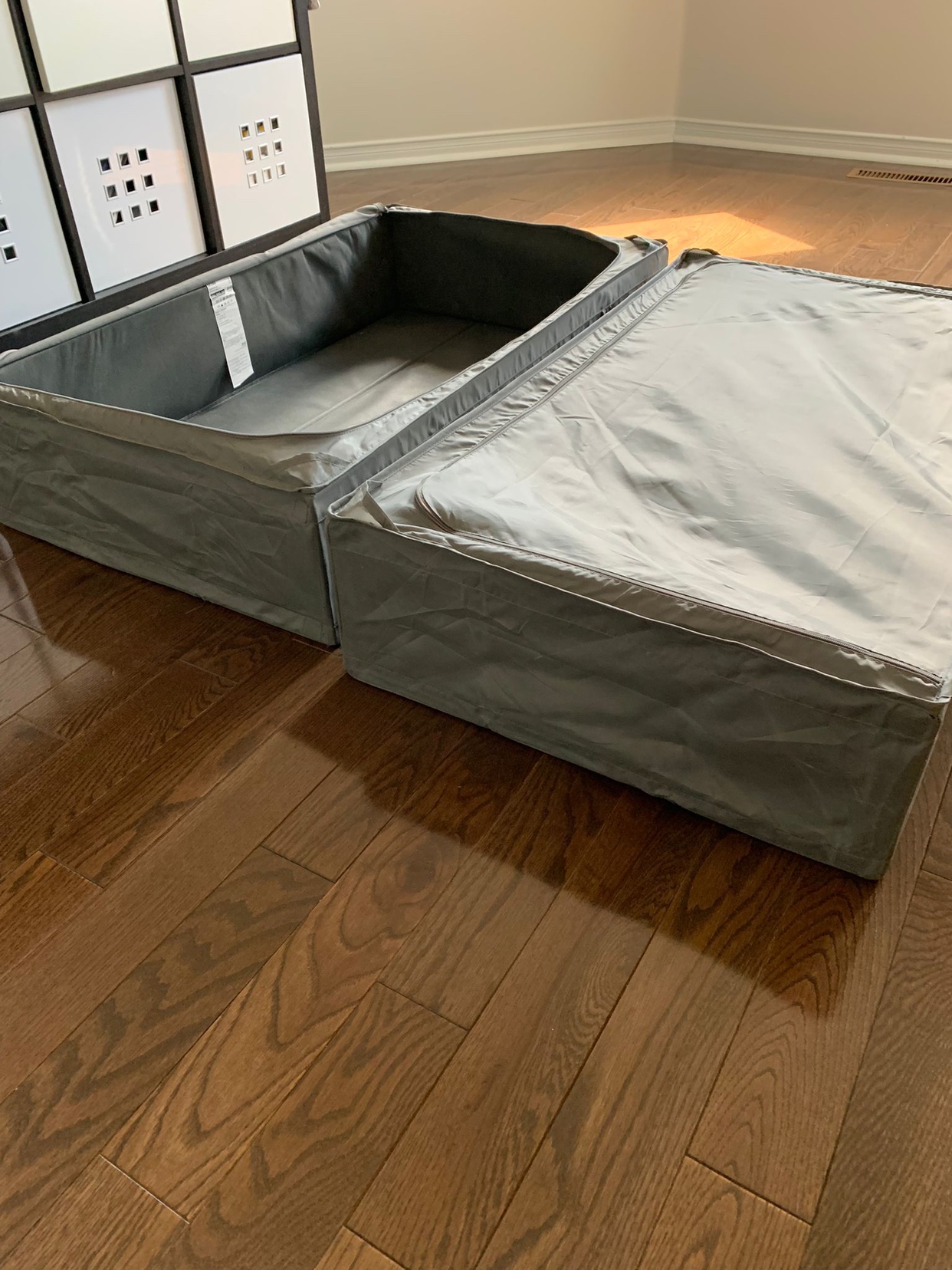 IKEA skubb storage cases dark gray - photo 2
