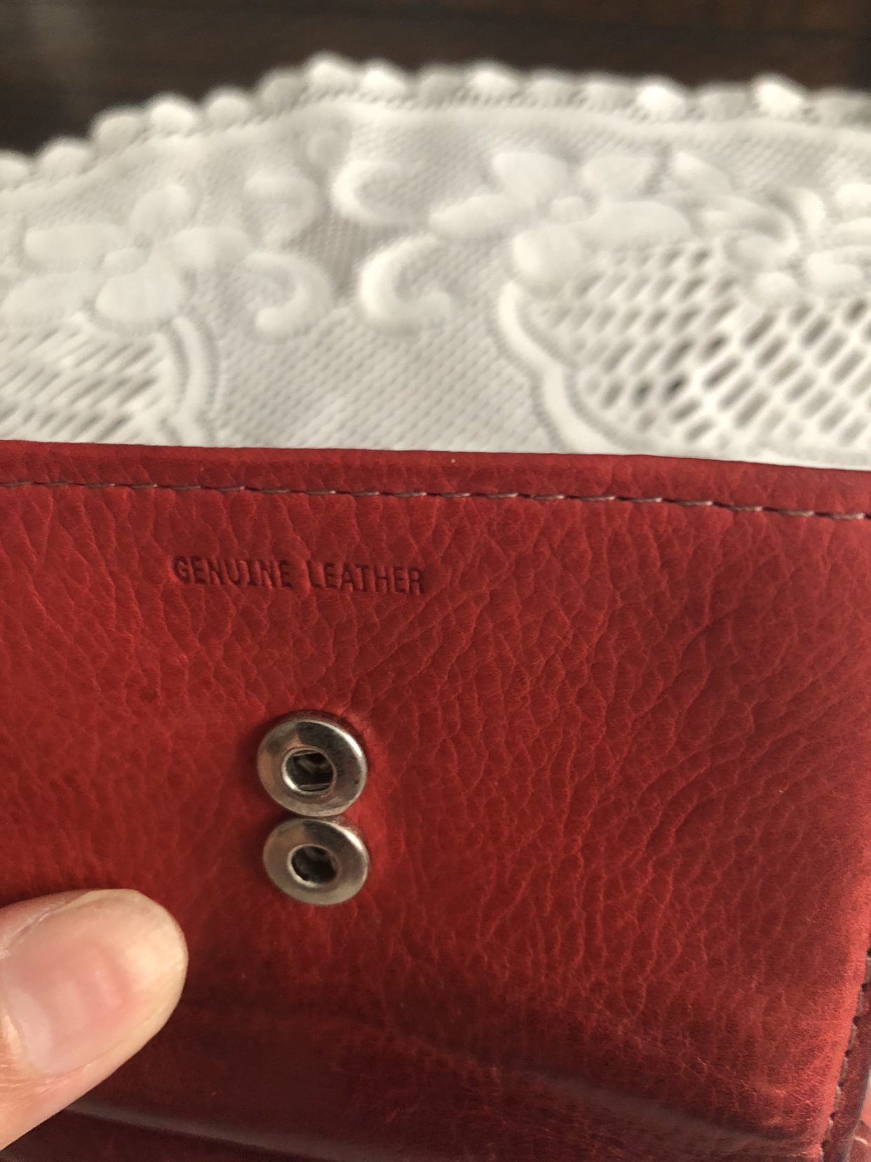 Leather wallet image indicator(5)