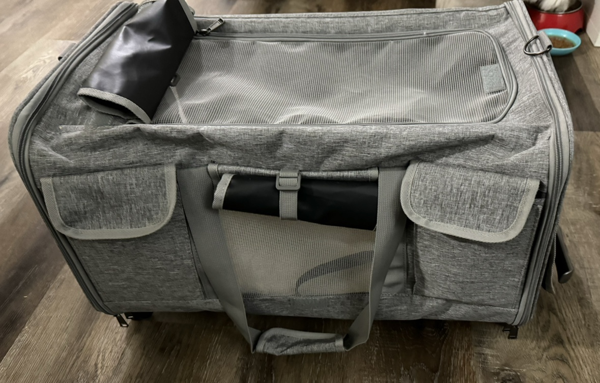 Pet carry on image indicator(2)