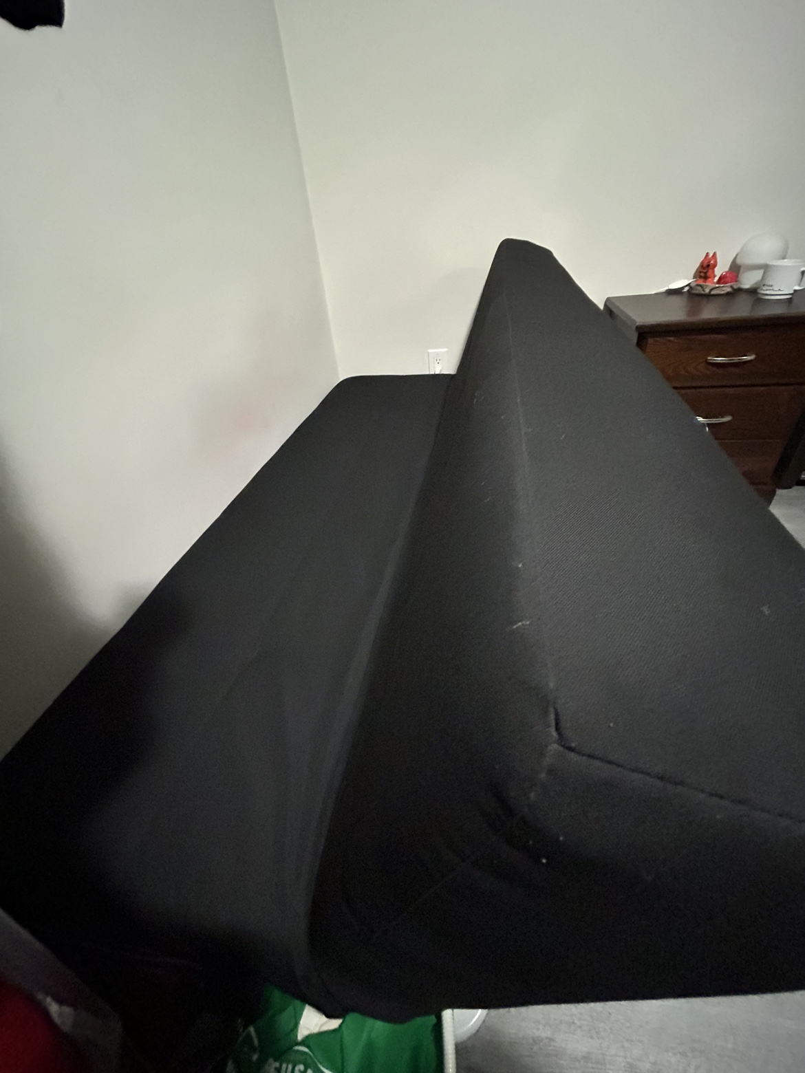 Black futon