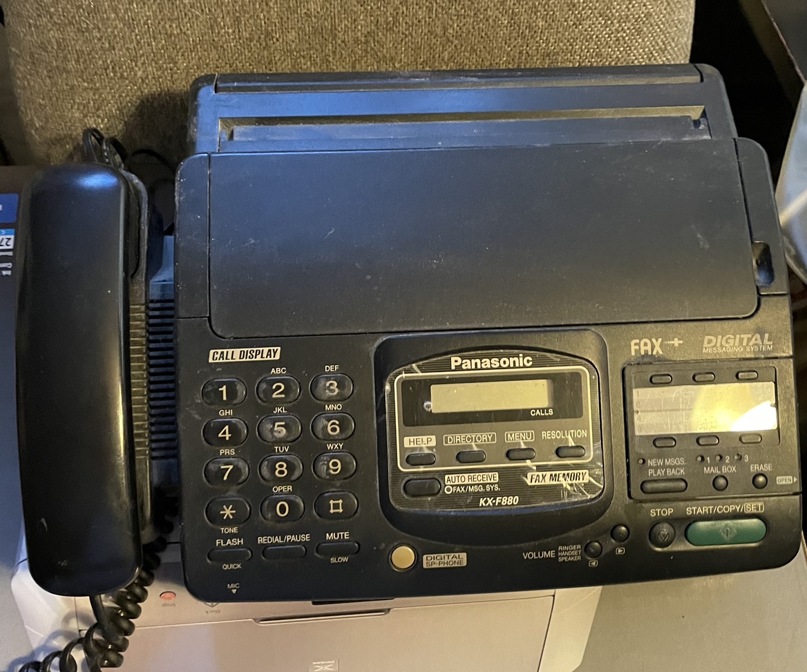 PANASONIC FAX & DIGITAL MESSAGING SYSTEM
