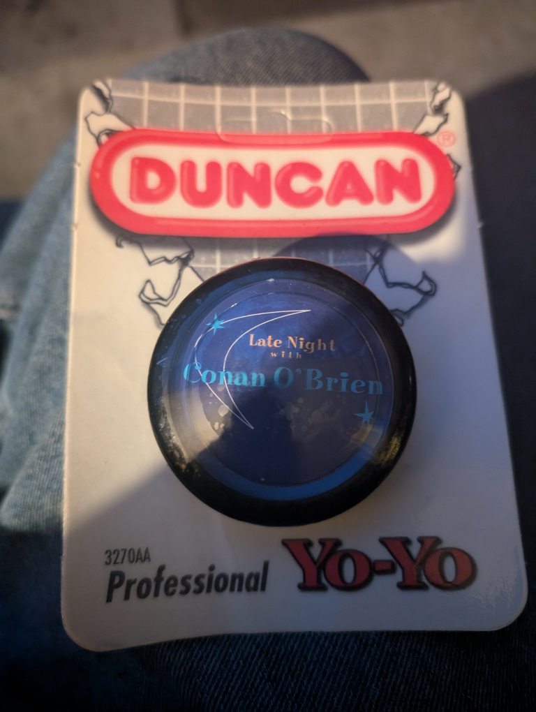 Late Night with Conan O'Brien professional yo-yo