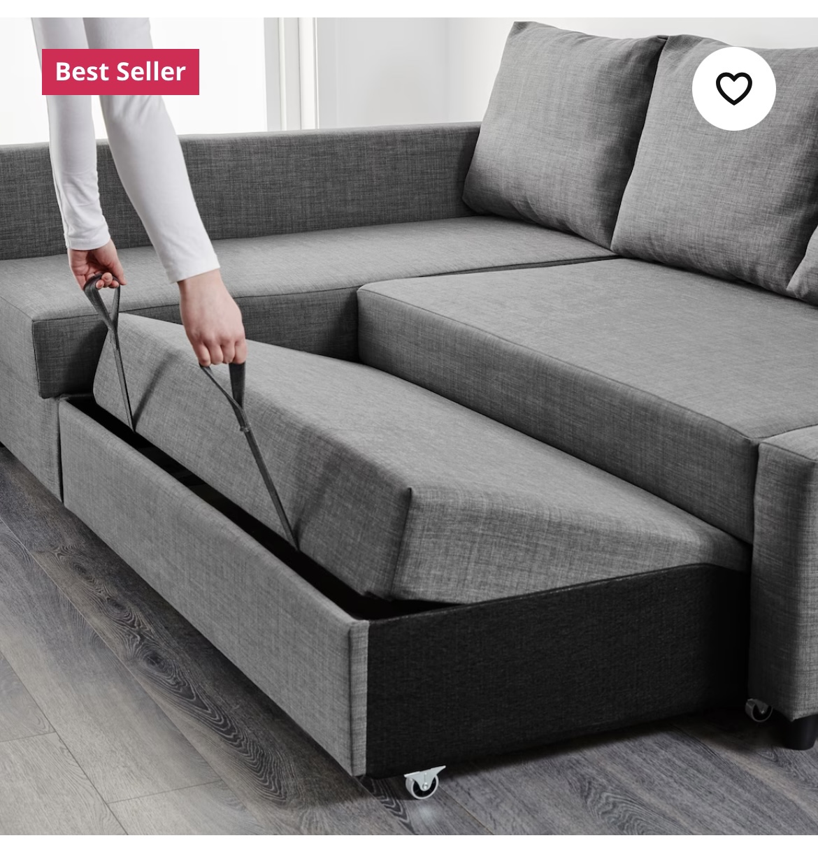 ‼️ IKEA FRIHETEN sofa bed - moving sale! image indicator(6)