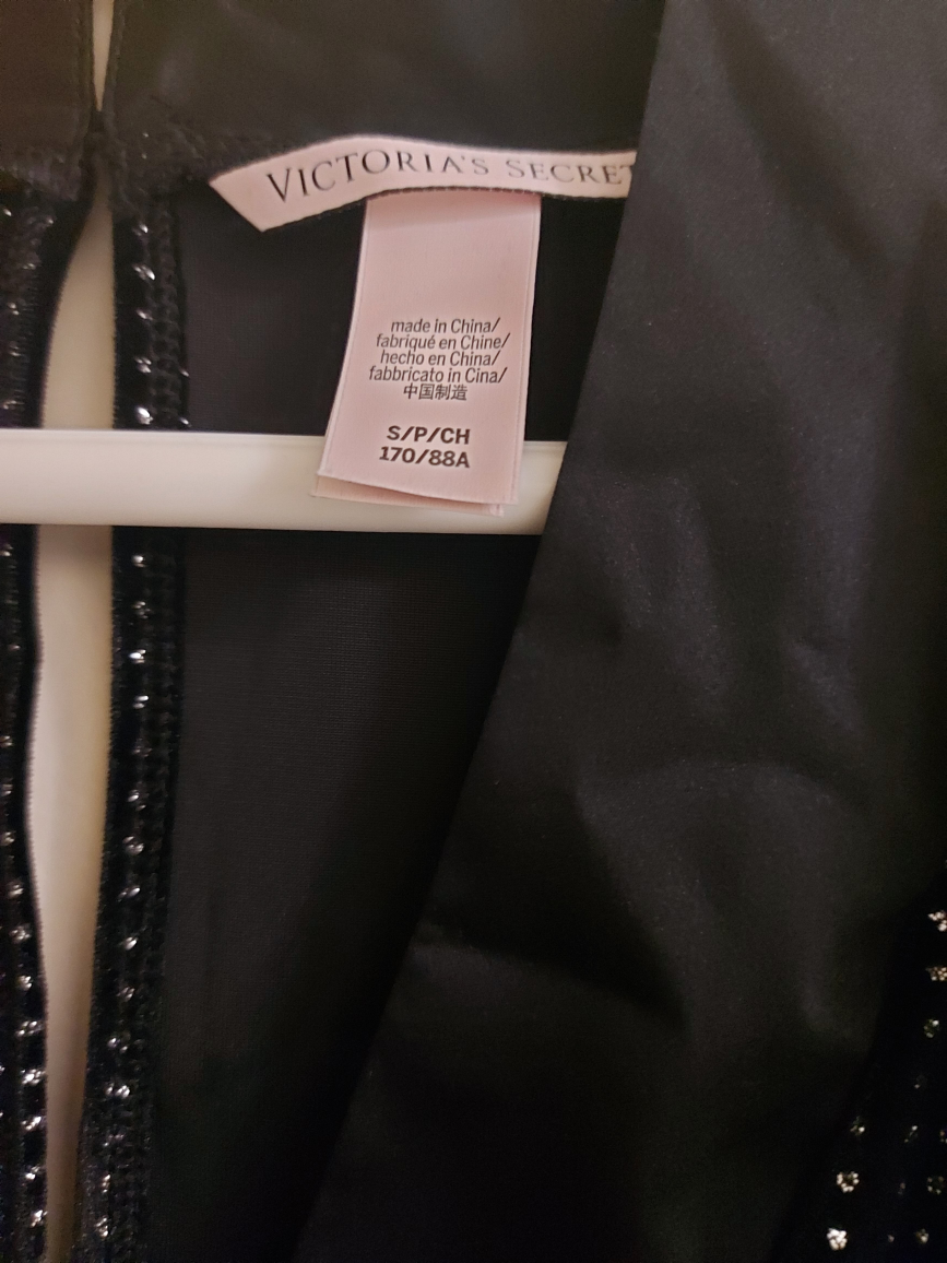 Victoria Secret Black Sequin Romper image indicator(5)