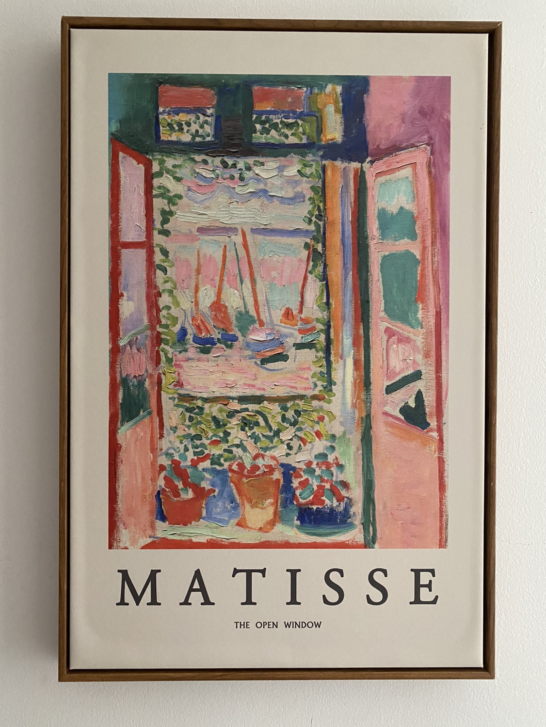 Matisse framed canvas wall art | $25 each or $70 for all 3 OBO - photo 3