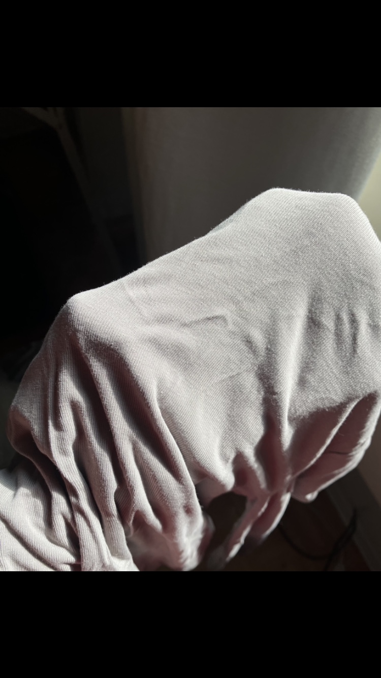 Women’s Shein Light Grey/Taupe Long Sleeved Shirt 👚🩶🤎 image indicator(6)