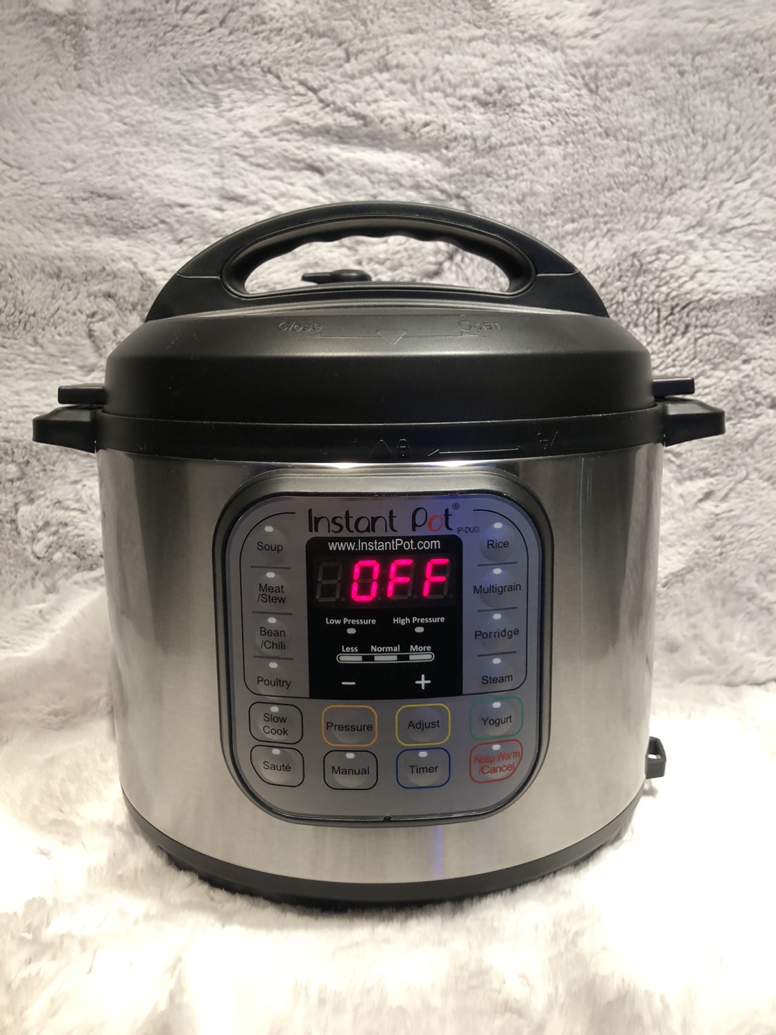 🥘Instant Pot IP-DUO60 Stainless Steel Pressure Cooker. image indicator(4)
