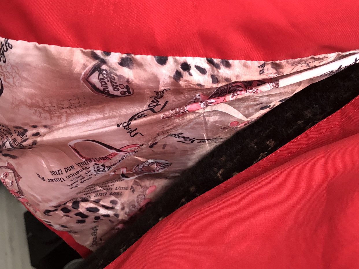 Pre-loved Red Pea Coat - Small - photo 4
