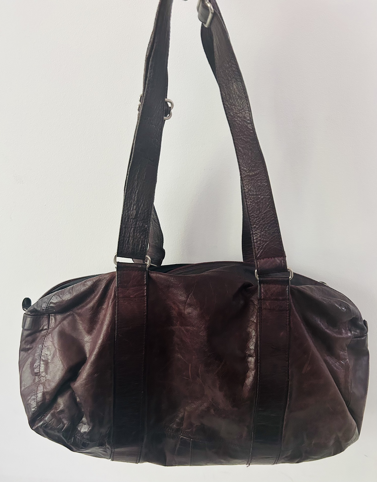 Beautiful brown leather Rugby North America bag image indicator(2)