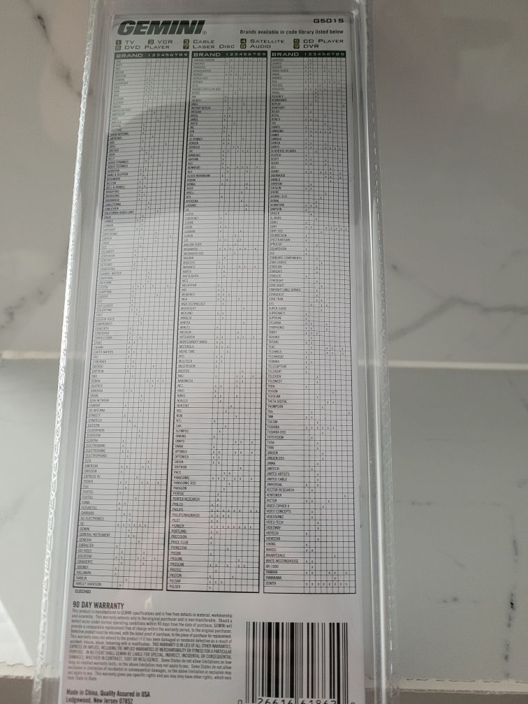 Gemini 5 Device Universal Remote image indicator(2)
